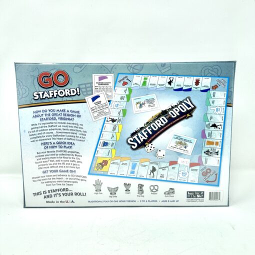Stafford-opoly Board Game - Image 2