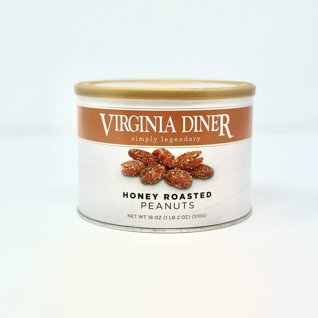 Virginia Diner Honey Roasted Peanuts 18oz
