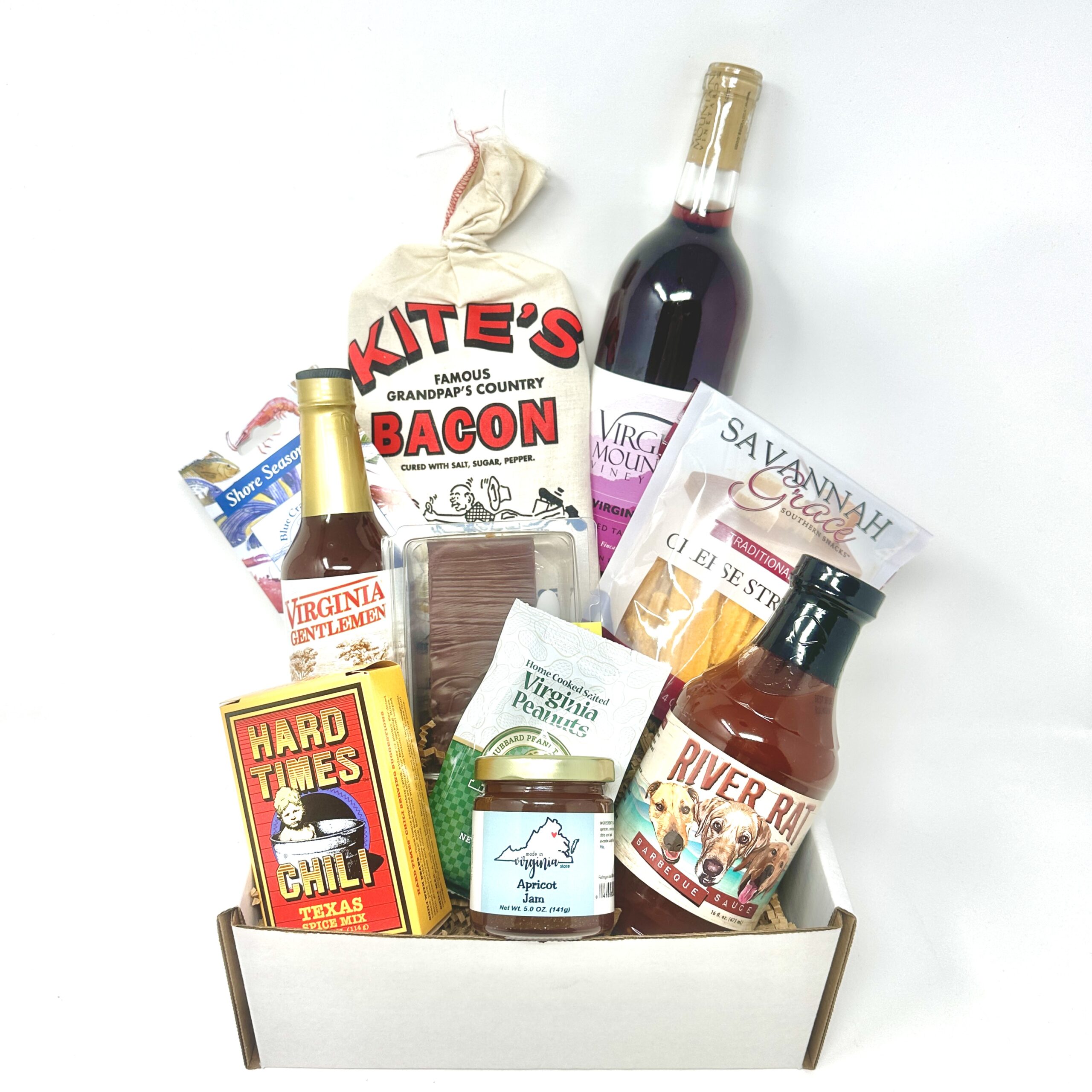 A Bit of Virginia & Wine Gift Box