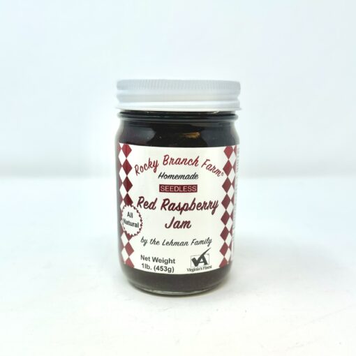 Rocky Branch Farm Seedless Red Raspberry Jam 16oz