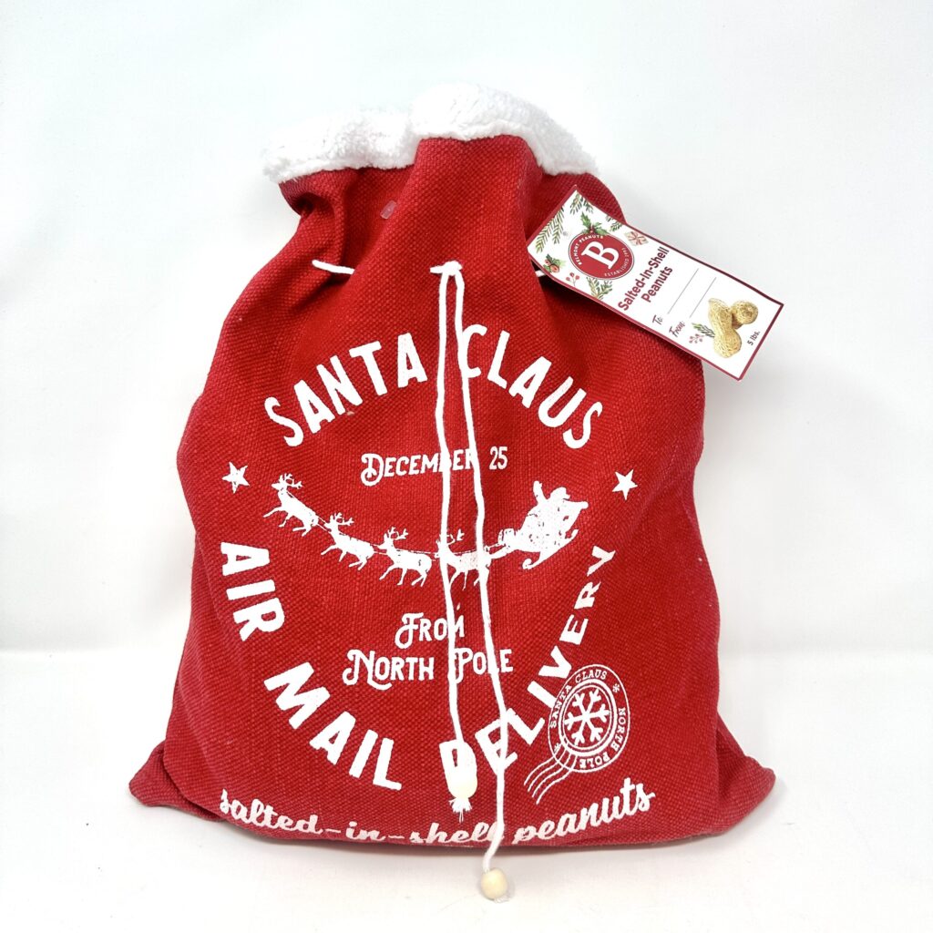 Belmont Salted-In-Shell Virginia Christmas Peanuts 5lbs