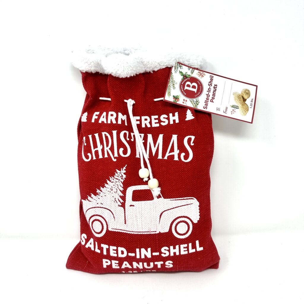 Belmont Salted-In-Shell Virginia Christmas Peanuts 1.25lbs