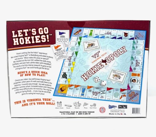 Hokie-opoly Board Game - Image 2