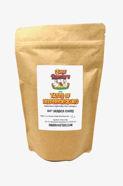 2 Hens Roasters Taste of Fredericksburg Arabica Coffee