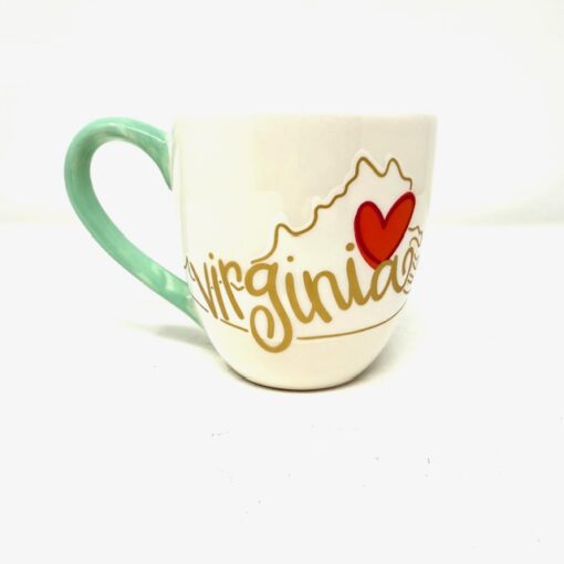 Virginia Big Heart Mug