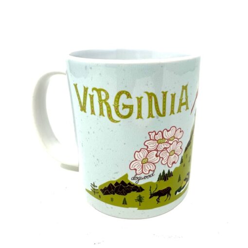 Virginia Dogwood and Cardinal Mug