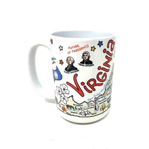 Virginia by Fish Kiss Mug