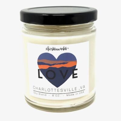 Thirteenwinks Charlottesville Love Candle