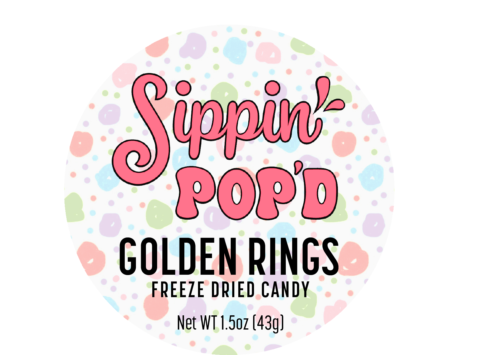 Sippin' POP'D Golden Rings - Image 2