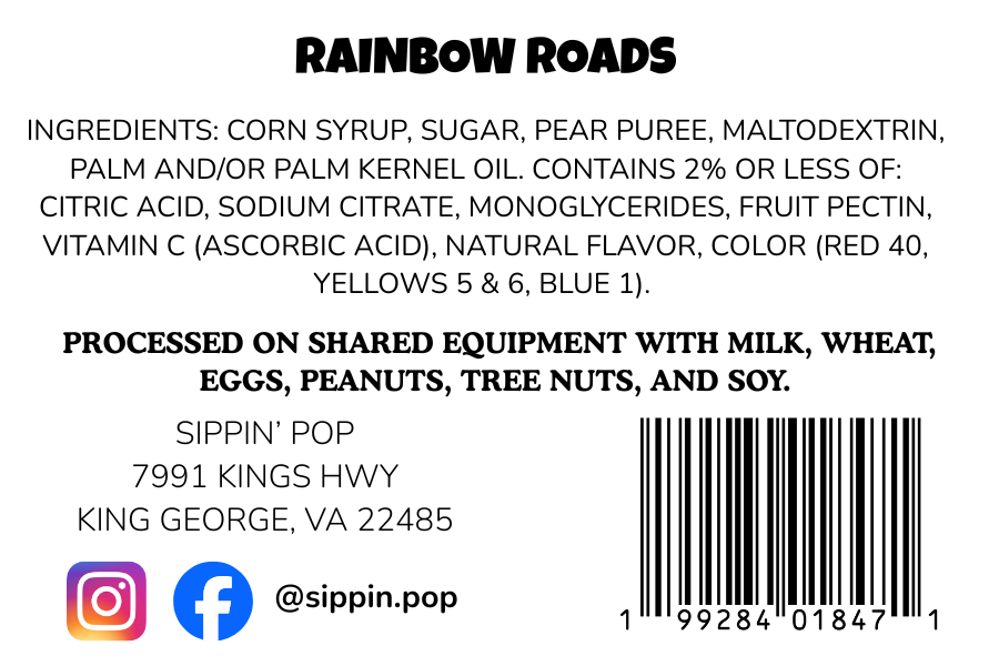 Sippin' POP'D Rainbow Roads - Image 3